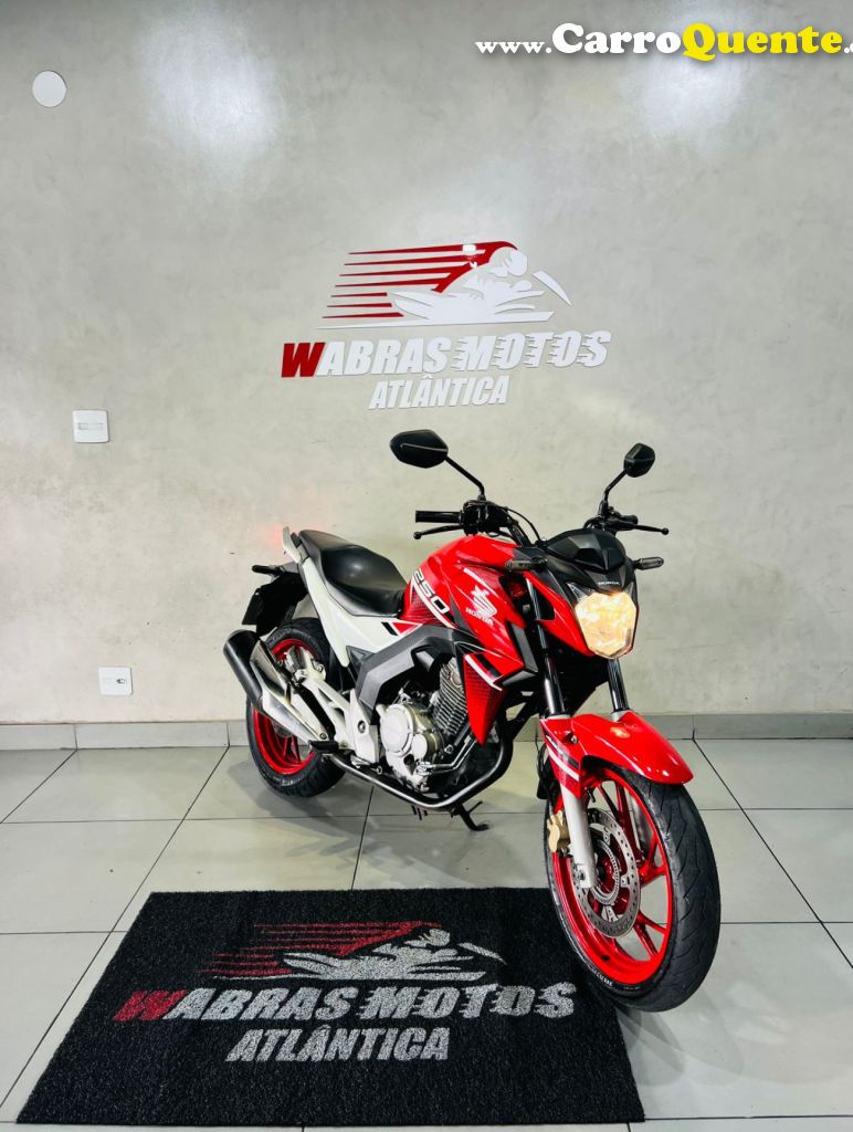 HONDA   HONDACB250F TWISTER ABS   VERMELHO 2022 250 CC FLEX - Loja