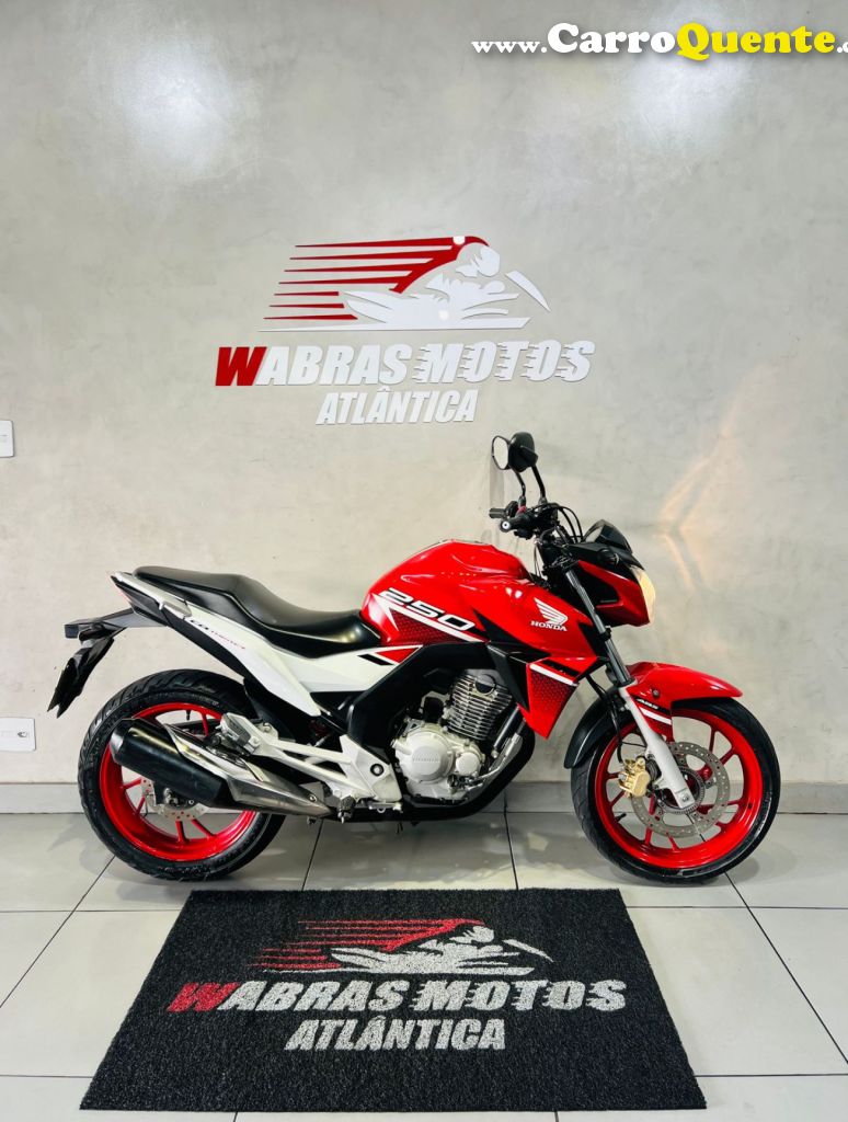 HONDA   HONDACB250F TWISTER ABS   VERMELHO 2022 250 CC FLEX - Loja
