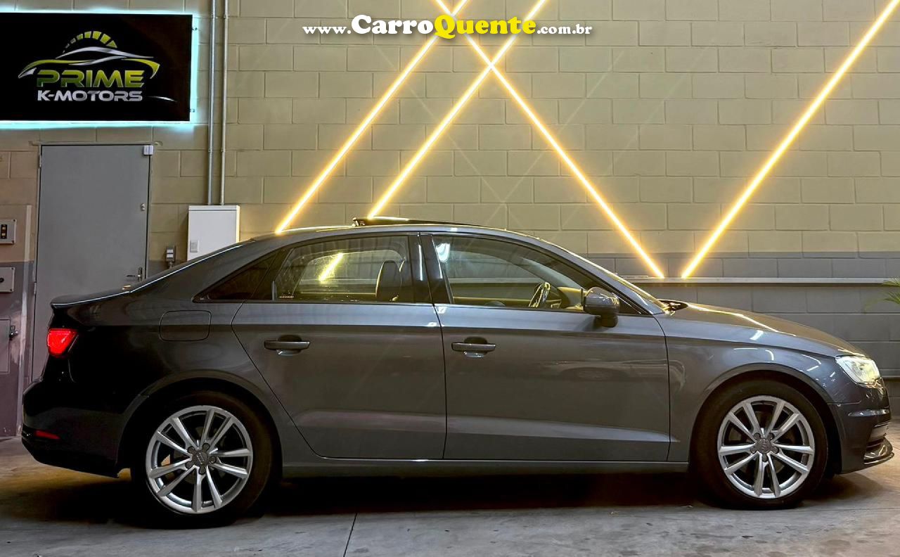 AUDI   A3 SED.1.81.8 AMBIT.16V TB FSI S-TRONIC   PRATA 2014 1.8 GASOLINA - Loja