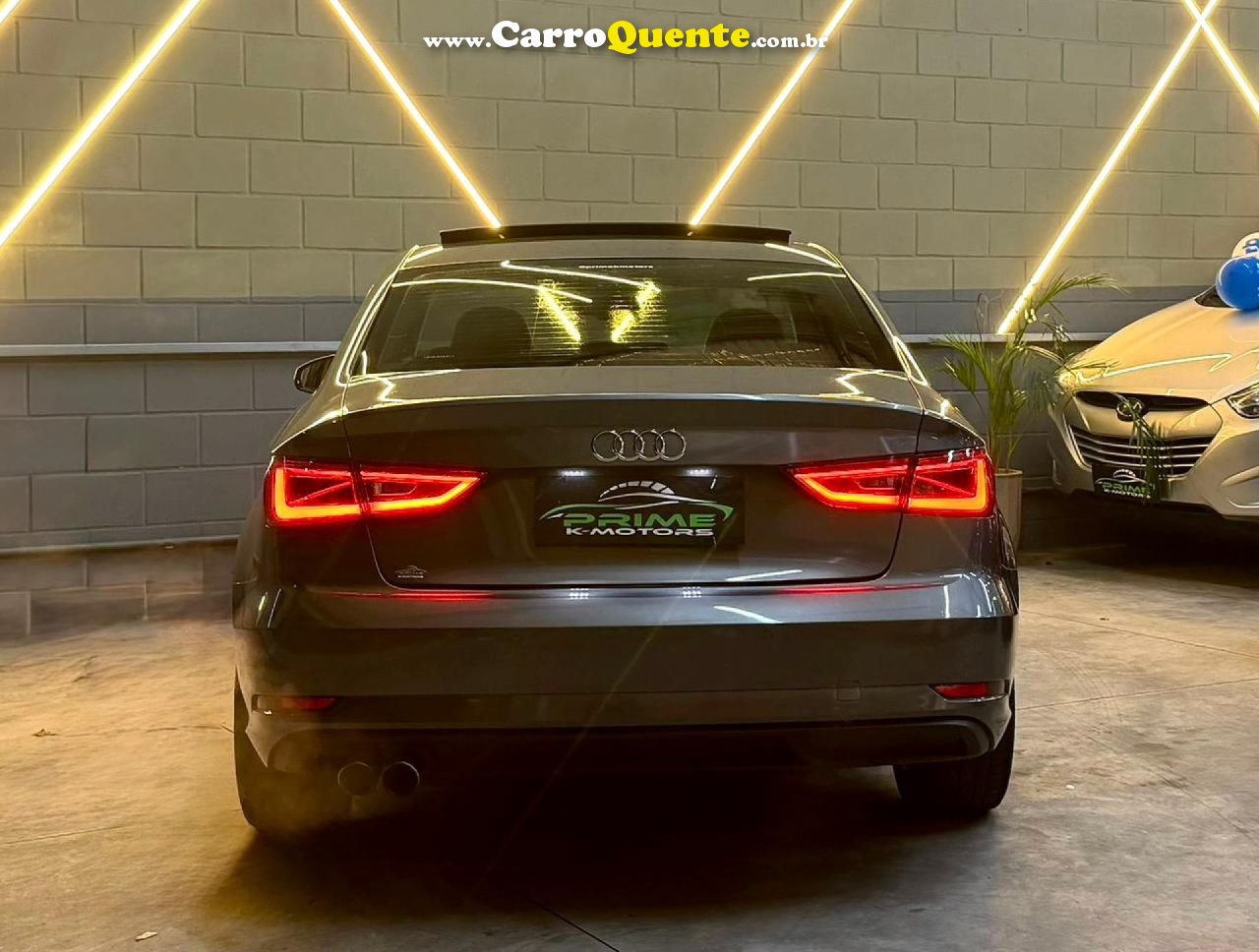 AUDI   A3 SED.1.81.8 AMBIT.16V TB FSI S-TRONIC   PRATA 2014 1.8 GASOLINA - Loja