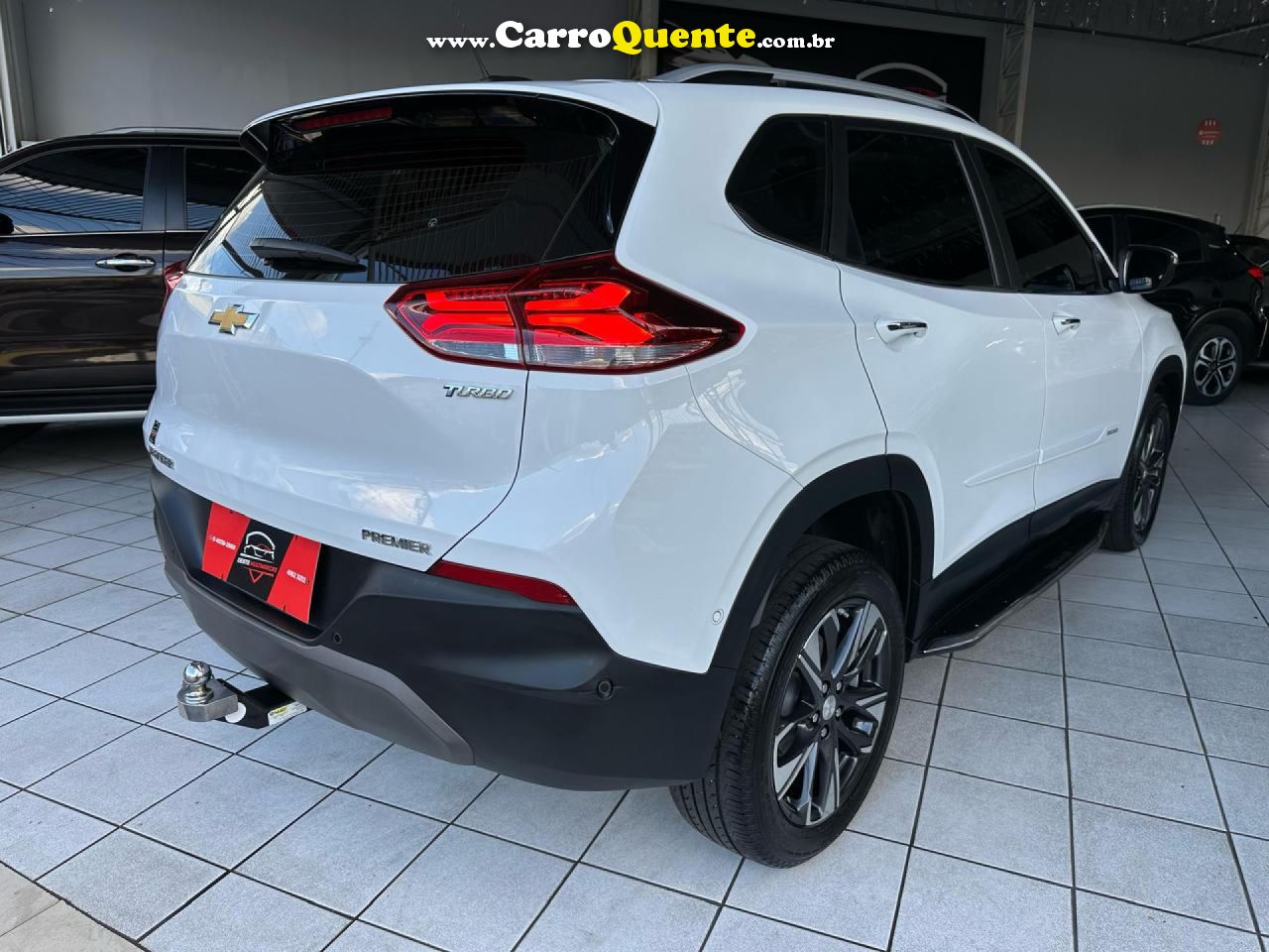CHEVROLET   TRACKER PREMIER 1.2 TURBO 12V FLEX AUT.   BRANCO 2023 1.2 FLEX - Loja