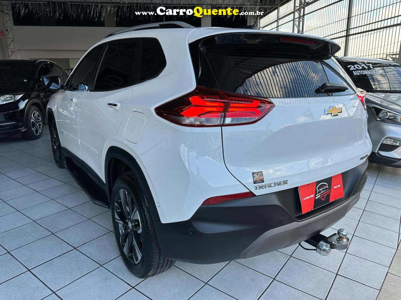CHEVROLET   TRACKER PREMIER 1.2 TURBO 12V FLEX AUT.   BRANCO 2023 1.2 FLEX - Loja
