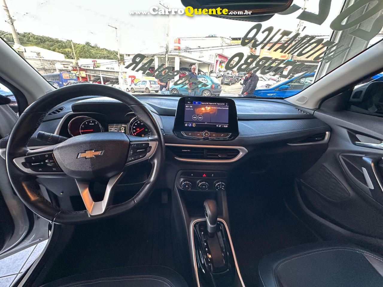 CHEVROLET   TRACKER PREMIER 1.2 TURBO 12V FLEX AUT.   BRANCO 2023 1.2 FLEX - Loja