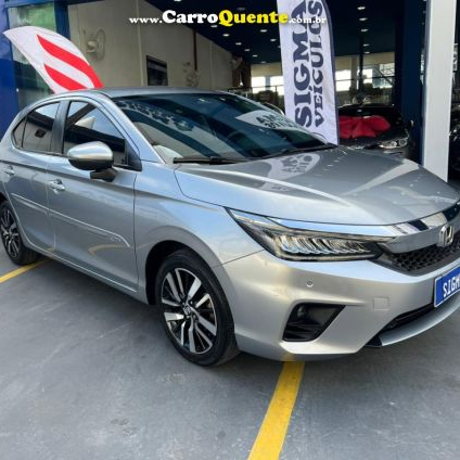 HONDA   CITY HATCHBACK TOURING 1.5 FLEX 16V AUT   PRATA 2024 1.5 FLEX