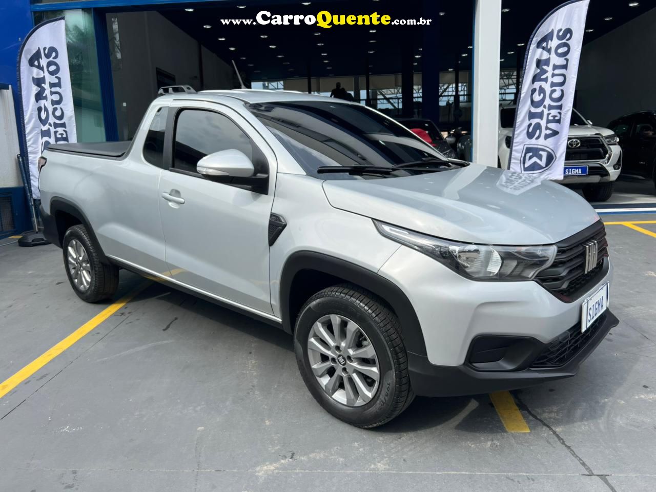 FIAT   STRADA FREEDOM 1.3 FLEX 8V  CS PLUS   PRATA 2025 1.3 FLEX - Loja