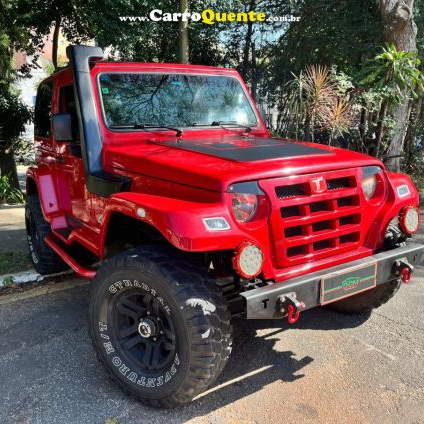 TROLLER   T-4 4X4 3.0 TB INT. CAP. RÍGIDA DIESEL   VERMELHO 2010 3.0 DIESEL