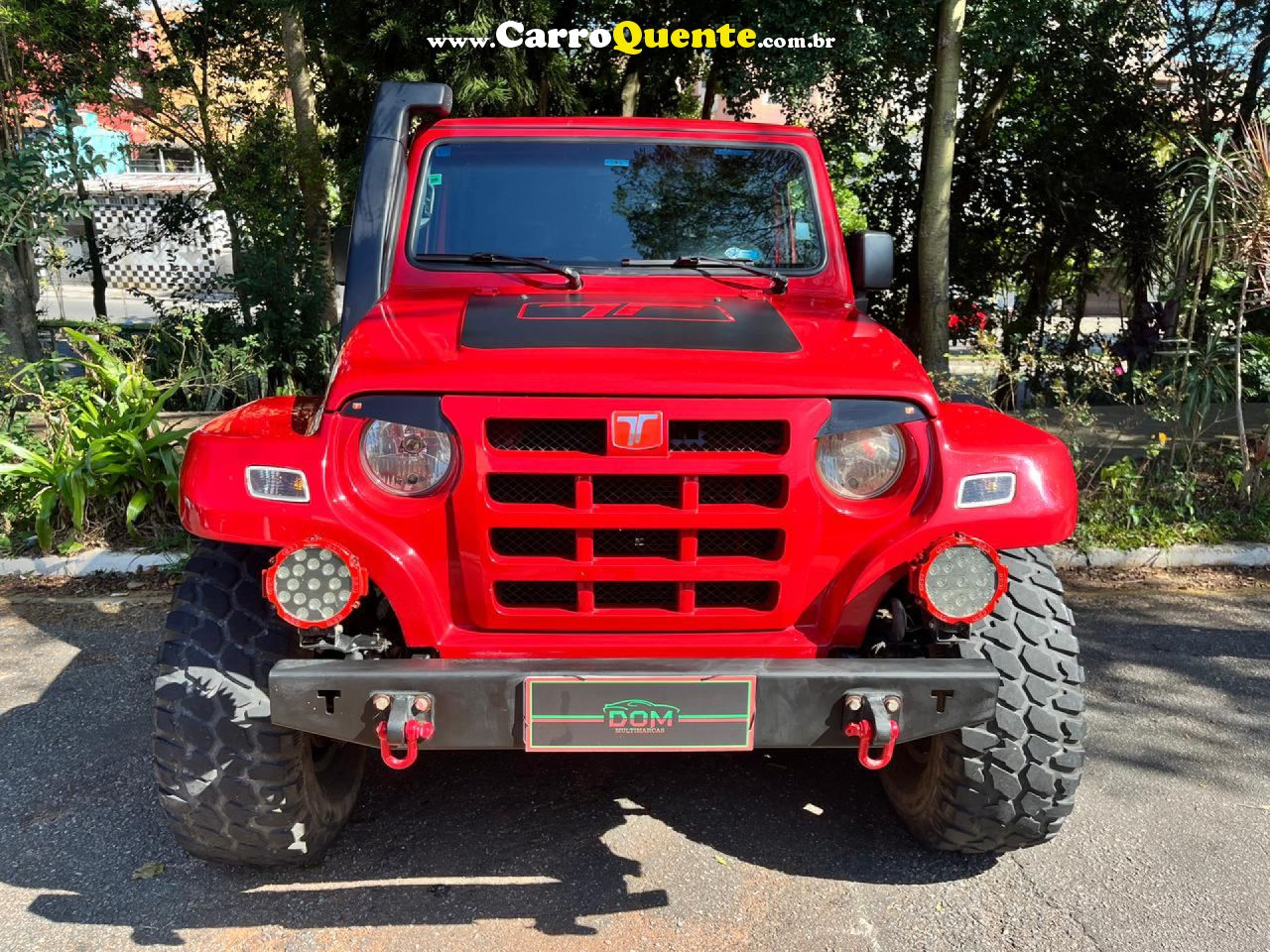 TROLLER   T-4 4X4 3.0 TB INT. CAP. RÍGIDA DIESEL   VERMELHO 2010 3.0 DIESEL - Loja