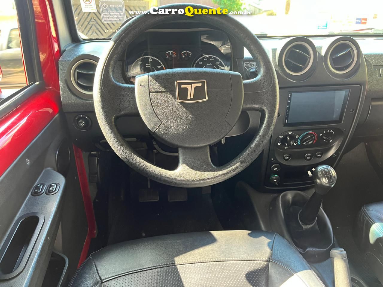 TROLLER   T-4 4X4 3.0 TB INT. CAP. RÍGIDA DIESEL   VERMELHO 2010 3.0 DIESEL - Loja