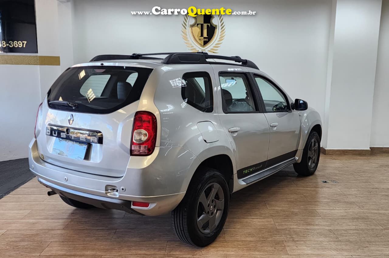 RENAULT   DUSTER DYNAMIQUE 2.0 FLEX 16V AUT.   PRATA 2014 2.0 FLEX - Loja