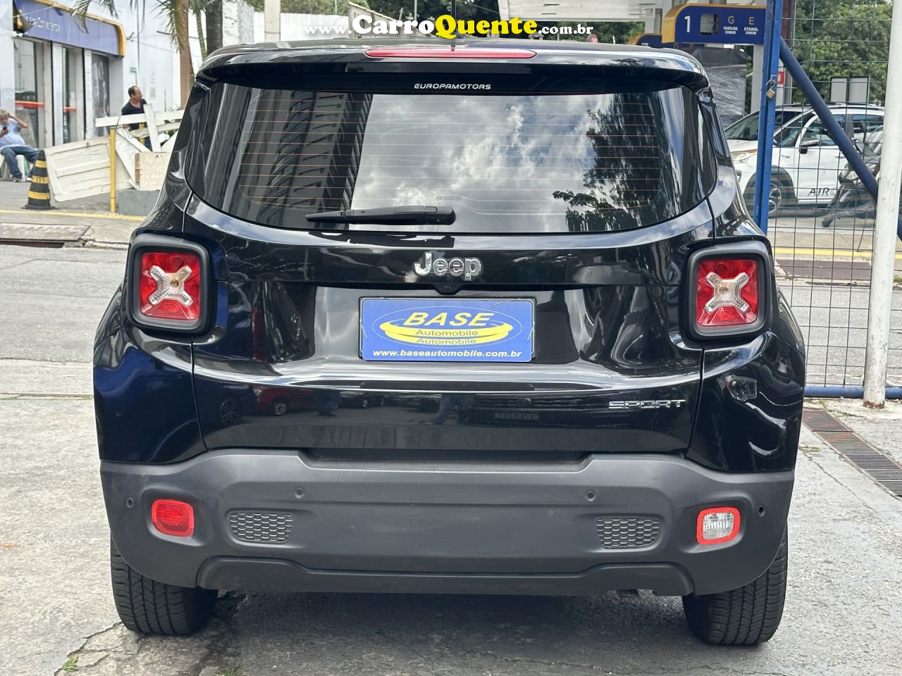 JEEP   RENEGADE SPORT 1.8 4X2 FLEX 16V AUT.   PRETO 2016 1.8 FLEX - Loja