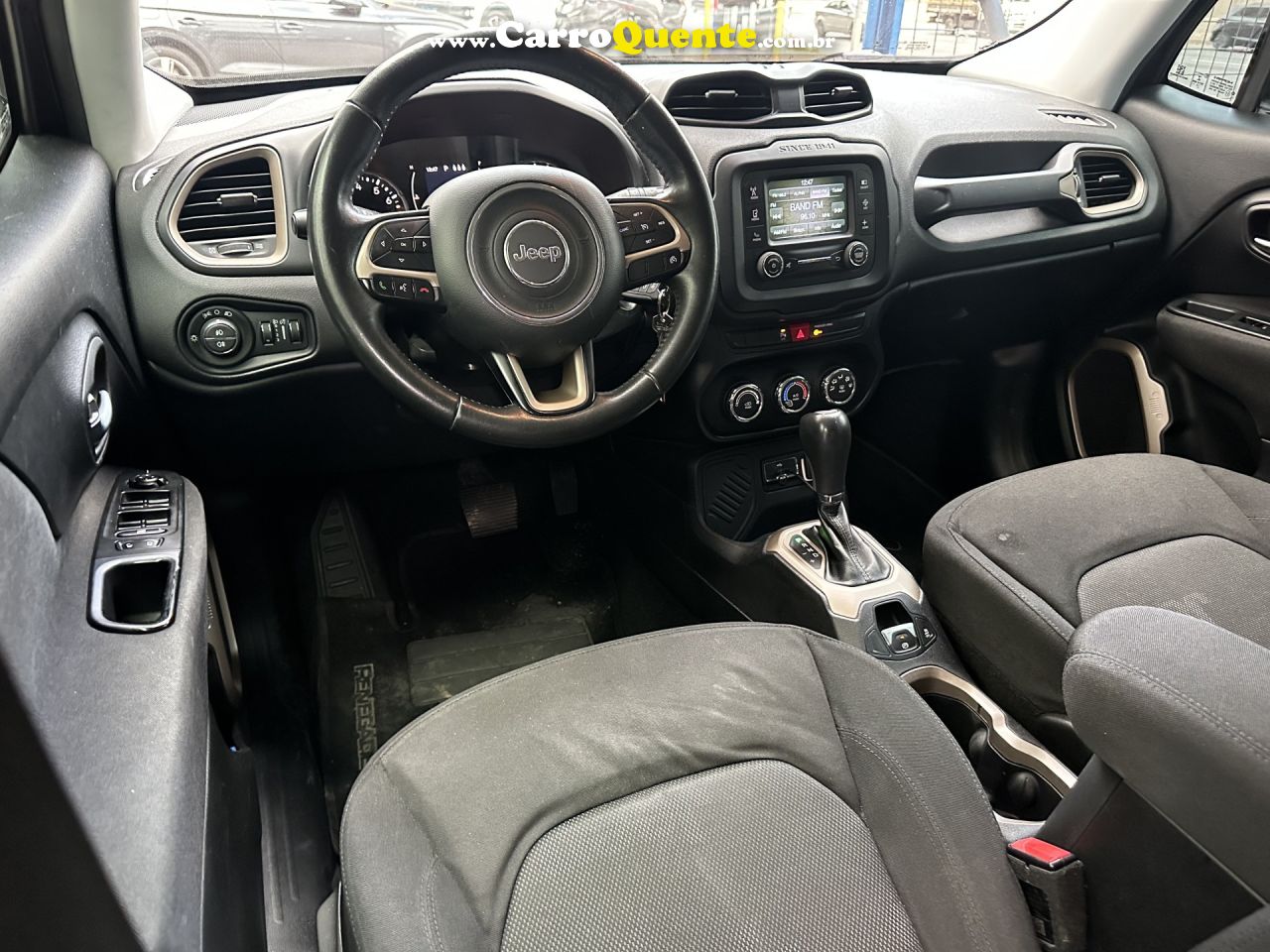 JEEP   RENEGADE SPORT 1.8 4X2 FLEX 16V AUT.   PRETO 2016 1.8 FLEX - Loja