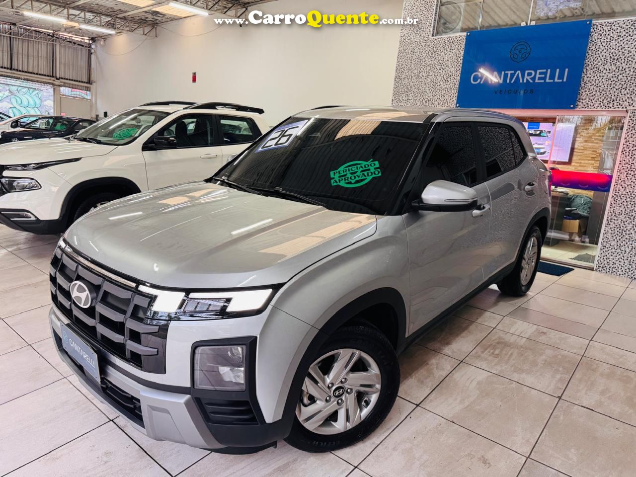 HYUNDAI   CRETA COMFORT 1.0 TB 12V FLEX AUT.   PRATA 2026 1.0 FLEX - Loja