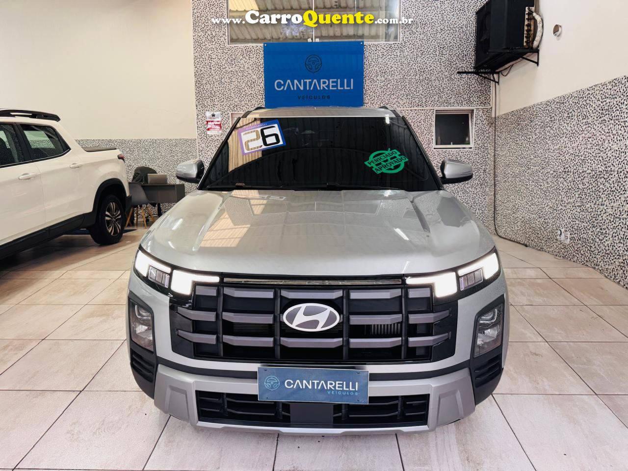 HYUNDAI   CRETA COMFORT 1.0 TB 12V FLEX AUT.   PRATA 2026 1.0 FLEX - Loja