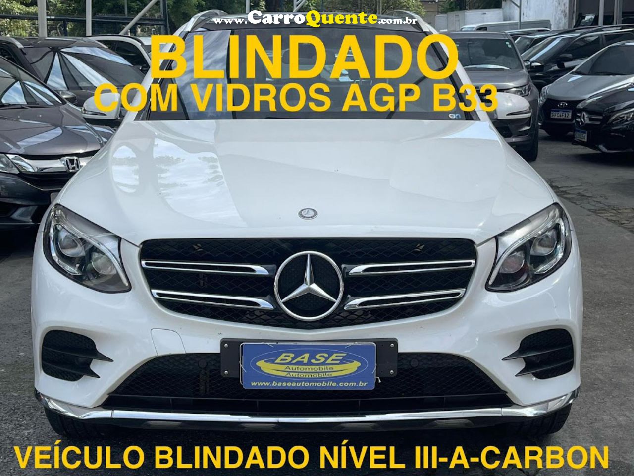 MERCEDES-BENZ   GLC 250 4MATIC 2.0 TB 16V AUT.   BRANCO 2016 2.0 GASOLINA - Loja