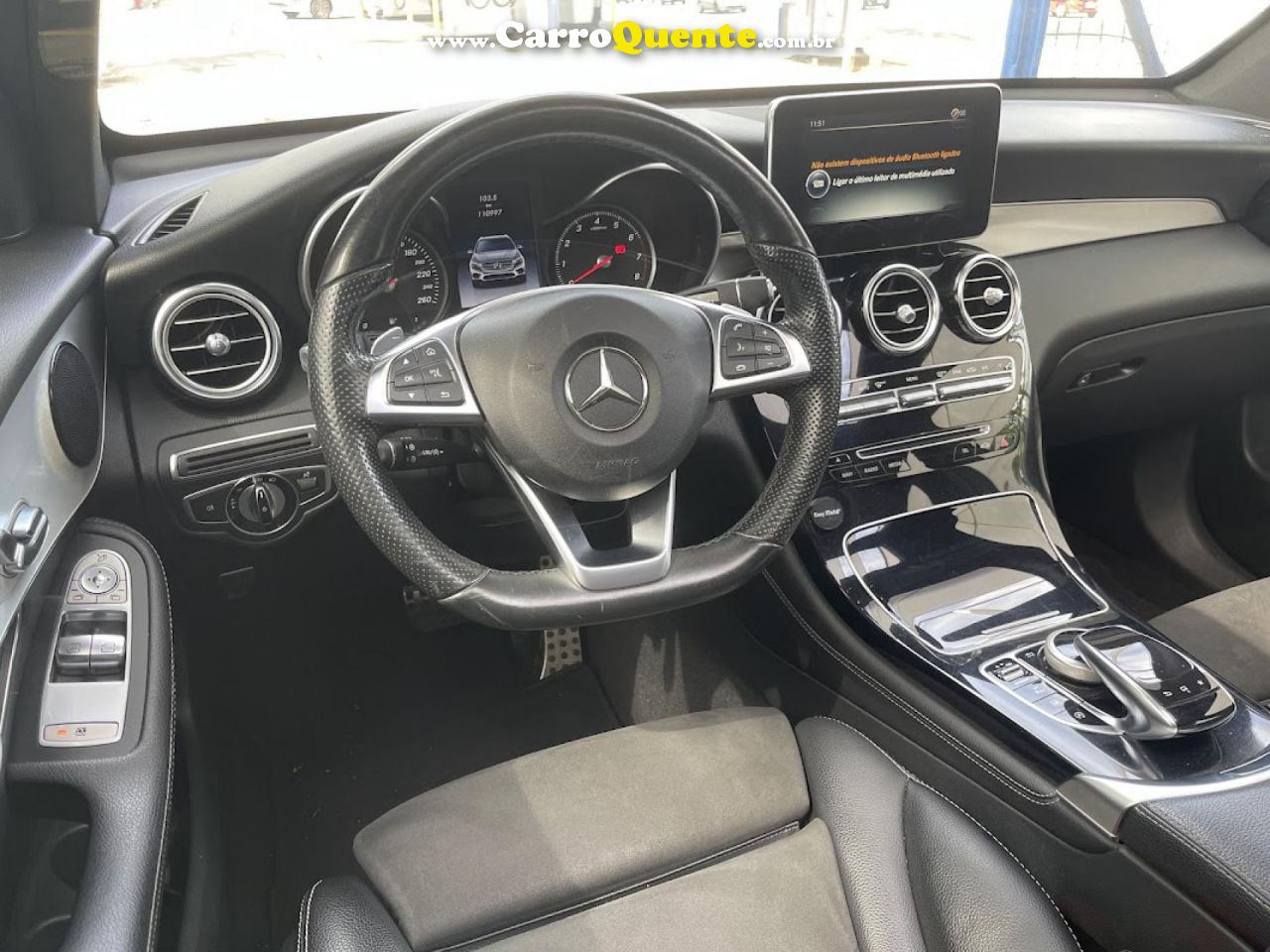 MERCEDES-BENZ   GLC 250 4MATIC 2.0 TB 16V AUT.   BRANCO 2016 2.0 GASOLINA - Loja