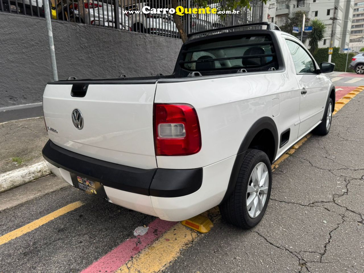 VOLKSWAGEN   SAVEIRO 1.6 MI 1.6 MI TOTAL FLEX 8V   BRANCO 2013 1.6 FLEX - Loja