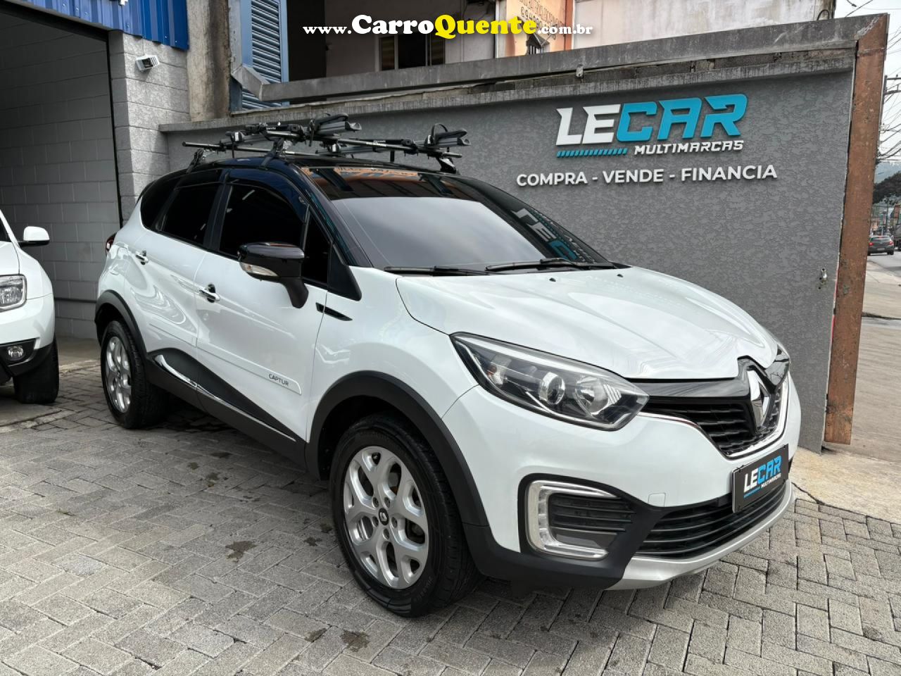 RENAULT   CAPTUR ZEN 1.6 16V FLEX 5P AUT.   BRANCO 2019 1.6 FLEX - Loja