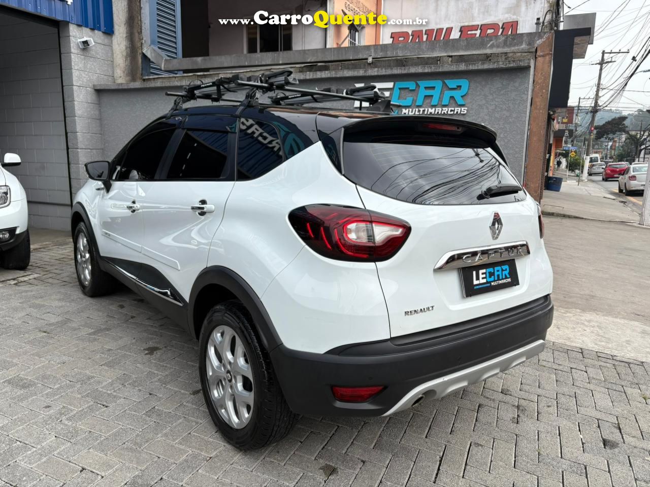 RENAULT   CAPTUR ZEN 1.6 16V FLEX 5P AUT.   BRANCO 2019 1.6 FLEX - Loja