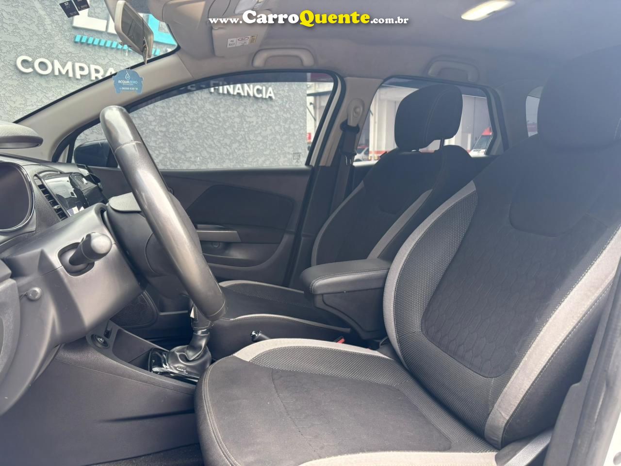 RENAULT   CAPTUR ZEN 1.6 16V FLEX 5P AUT.   BRANCO 2019 1.6 FLEX - Loja