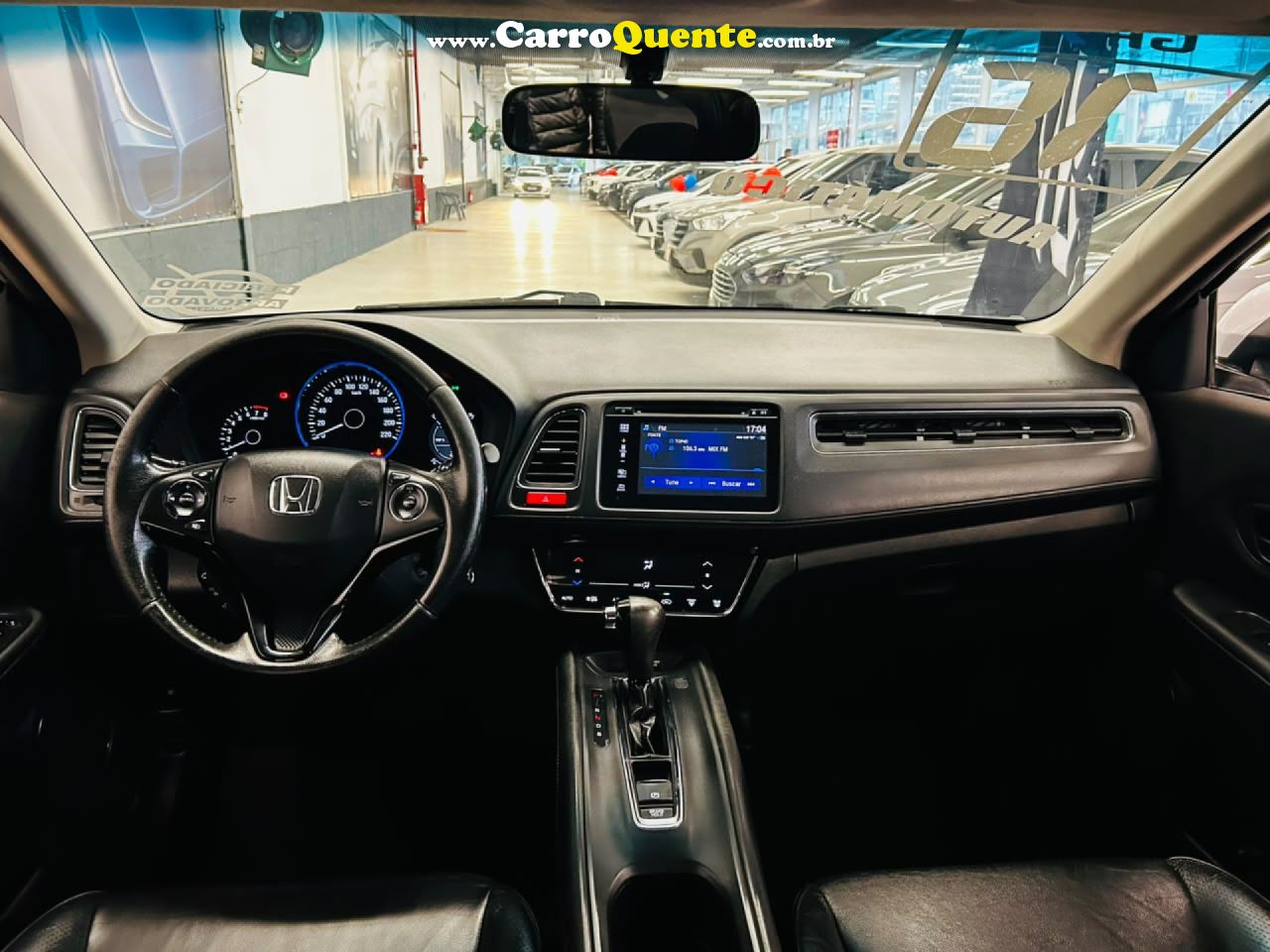 HONDA   HR-V EXL 1.8 FLEXONE 16V 5P AUT.   PRATA 2016 1.8 GASOLINA - Loja