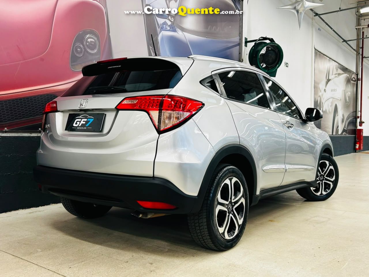 HONDA   HR-V EXL 1.8 FLEXONE 16V 5P AUT.   PRATA 2016 1.8 GASOLINA - Loja