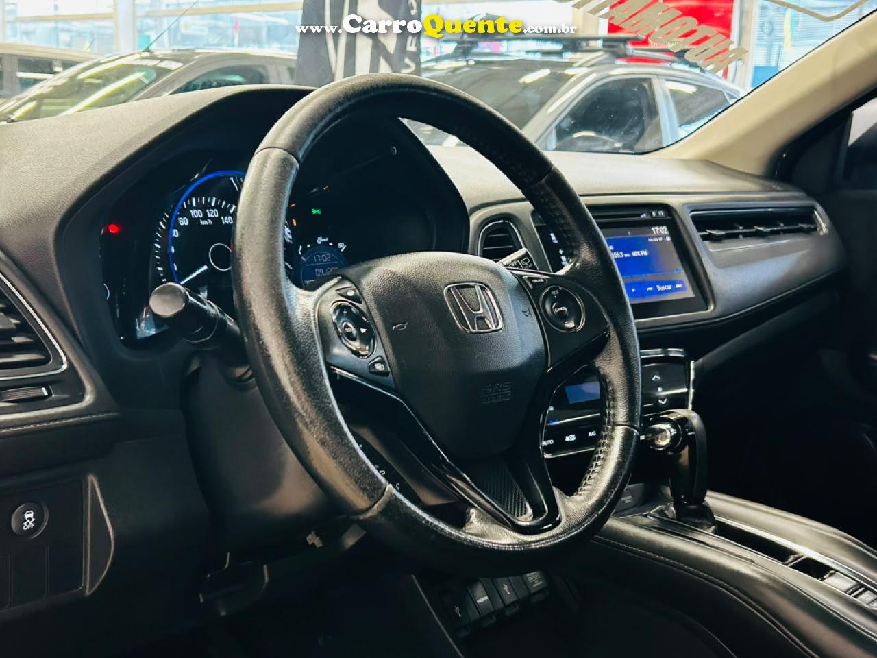 HONDA   HR-V EXL 1.8 FLEXONE 16V 5P AUT.   PRATA 2016 1.8 GASOLINA - Loja
