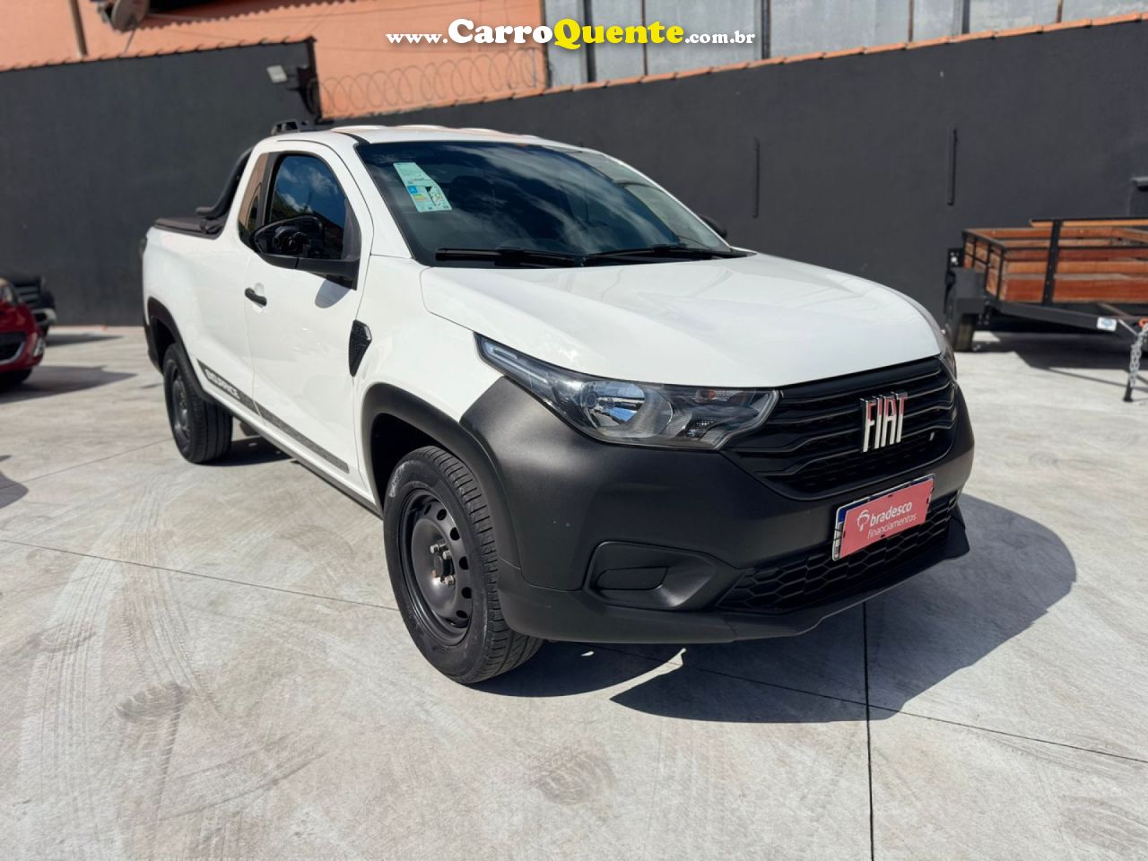 FIAT   STRADA ENDURANCE 1.4 FLEX 8V CS PLUS   BRANCO 2023 1.4 FLEX - Loja