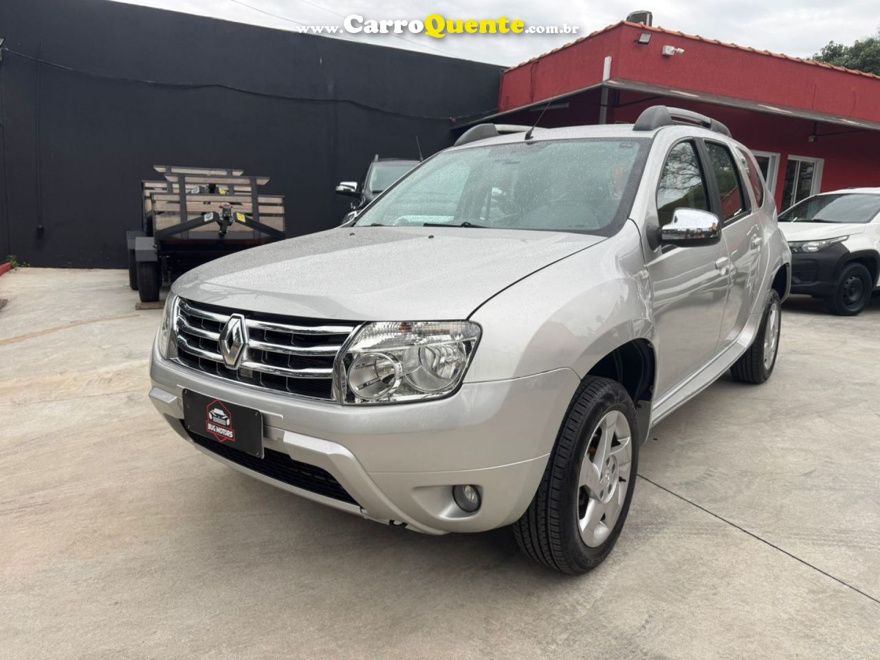 RENAULT   DUSTER DYNAMIQUE 1.6 FLEX 16V MEC.   PRATA 2014 1.6 FLEX - Loja