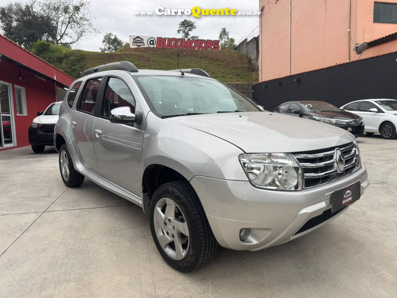 RENAULT   DUSTER DYNAMIQUE 1.6 FLEX 16V MEC.   PRATA 2014 1.6 FLEX - Loja