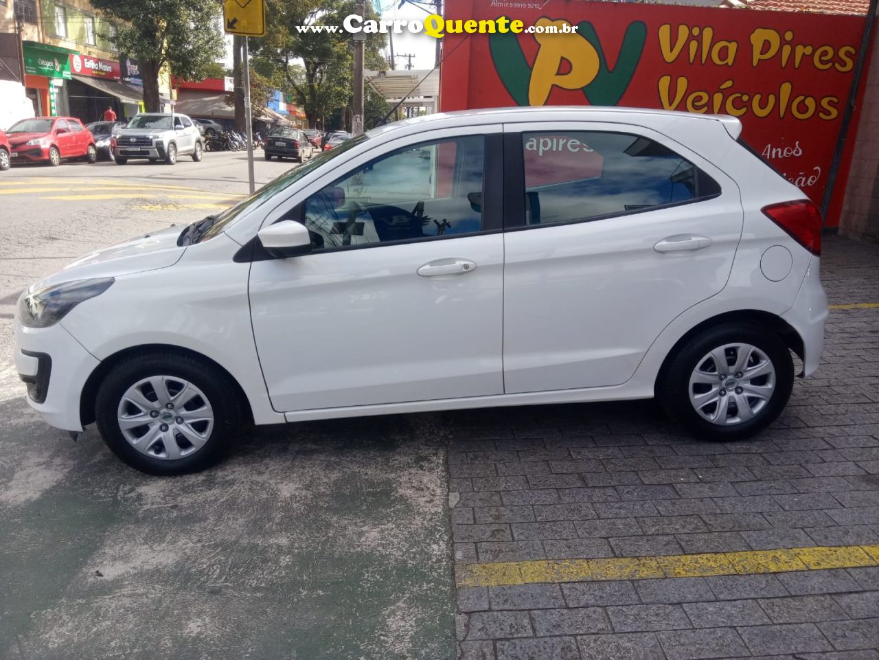 FORD   KA 1.0 SESE PLUS TIVCT FLEX 5P   BRANCO 2021 1.0 FLEX - Loja