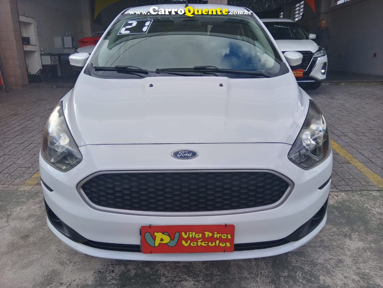 FORD   KA 1.0 SESE PLUS TIVCT FLEX 5P   BRANCO 2021 1.0 FLEX - Loja