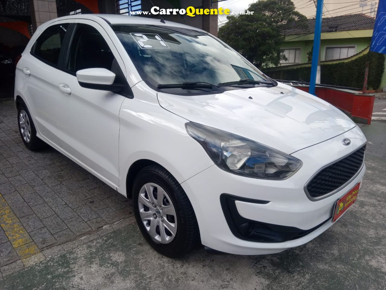 FORD   KA 1.0 SESE PLUS TIVCT FLEX 5P   BRANCO 2021 1.0 FLEX - Loja