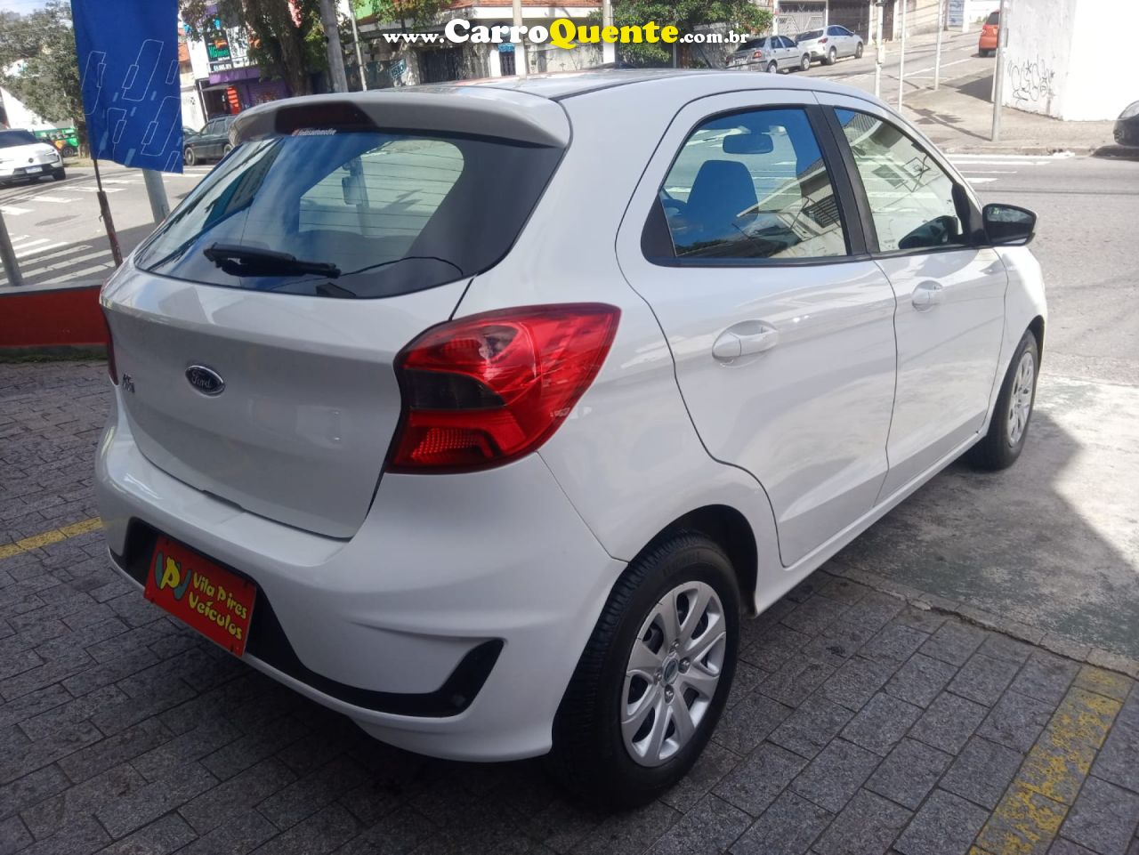 FORD   KA 1.0 SESE PLUS TIVCT FLEX 5P   BRANCO 2021 1.0 FLEX - Loja