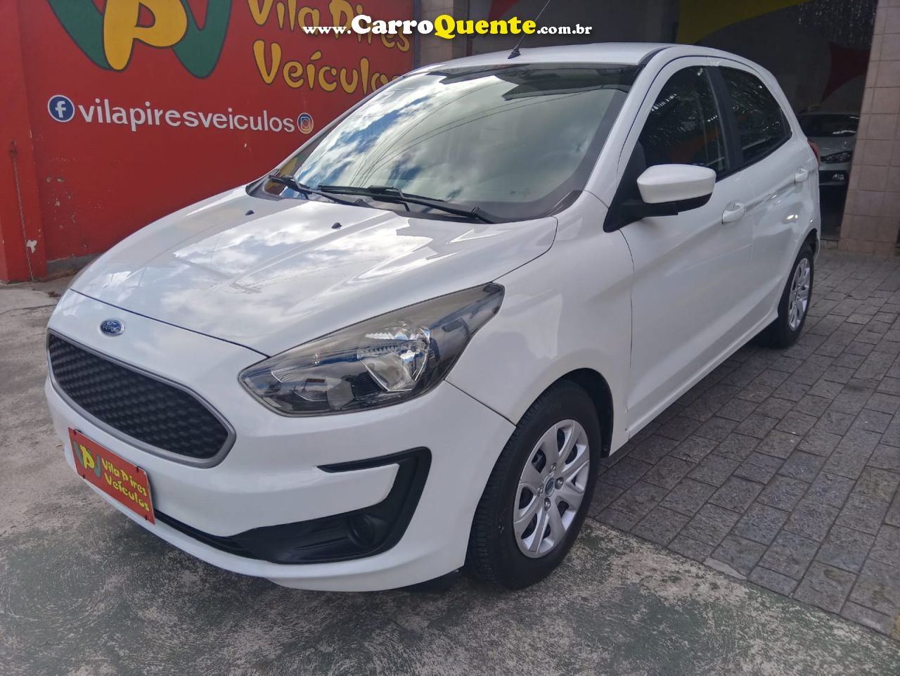 FORD   KA 1.0 SESE PLUS TIVCT FLEX 5P   BRANCO 2021 1.0 FLEX - Loja