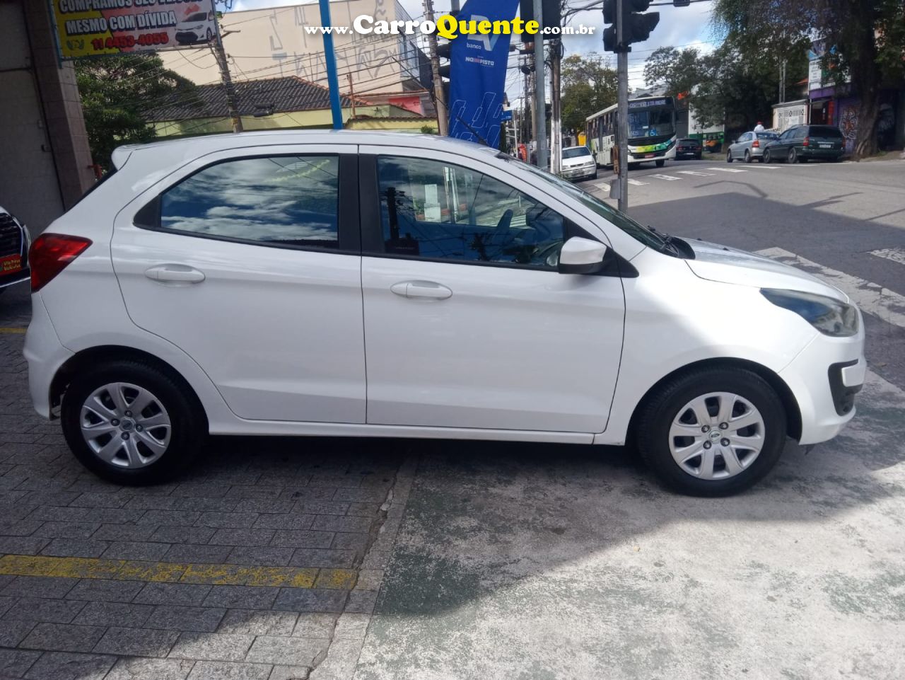 FORD   KA 1.0 SESE PLUS TIVCT FLEX 5P   BRANCO 2021 1.0 FLEX - Loja