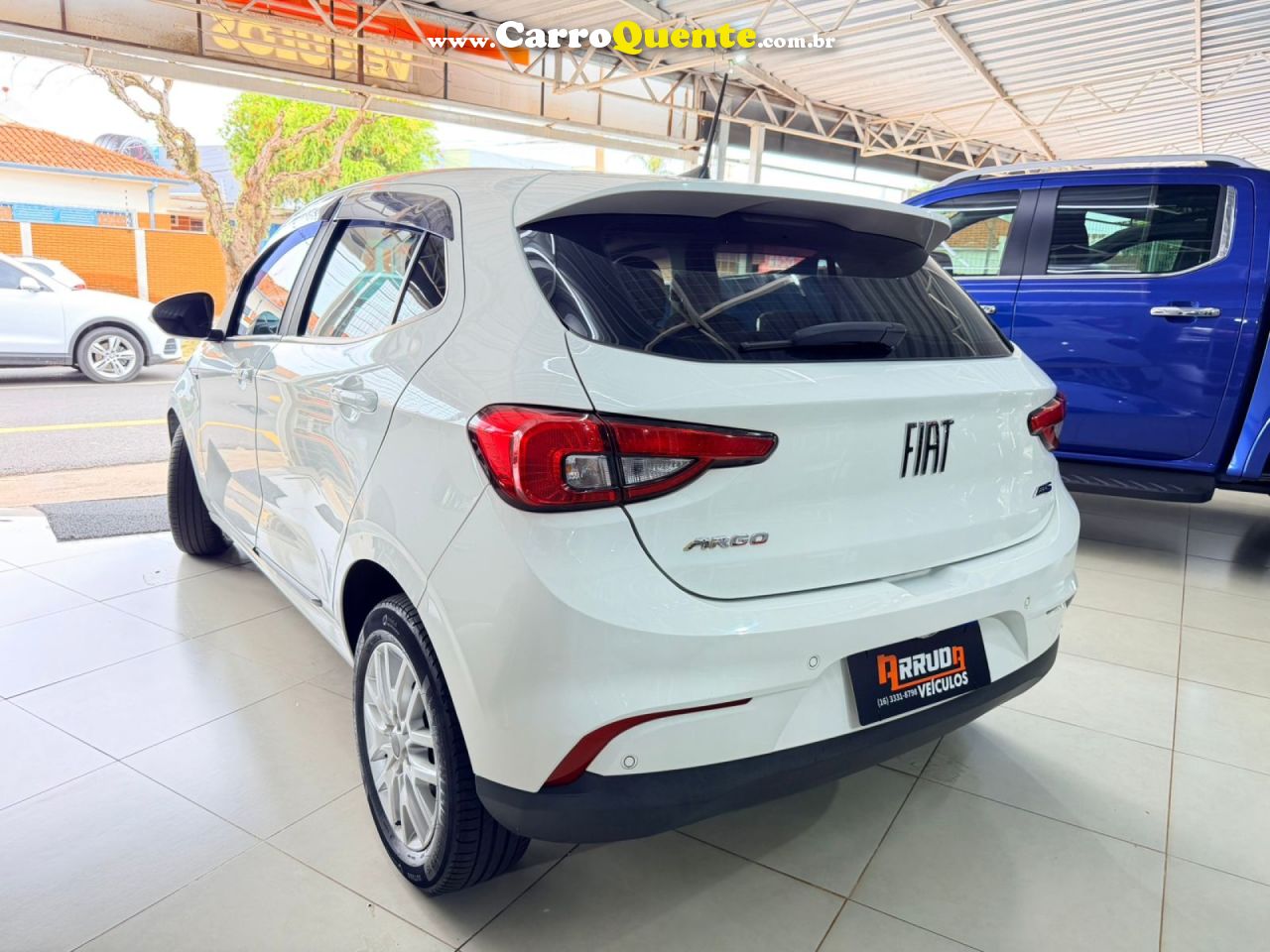 FIAT   ARGO PRECISION 1.8 16V FLEX AUT.   BRANCO 2018 1.8 FLEX - Loja