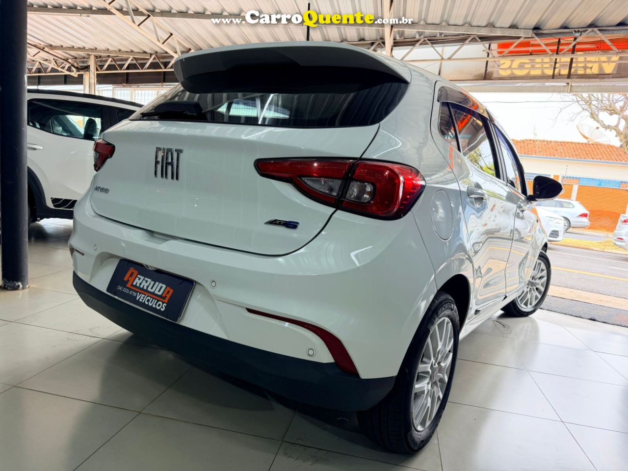 FIAT   ARGO PRECISION 1.8 16V FLEX AUT.   BRANCO 2018 1.8 FLEX - Loja