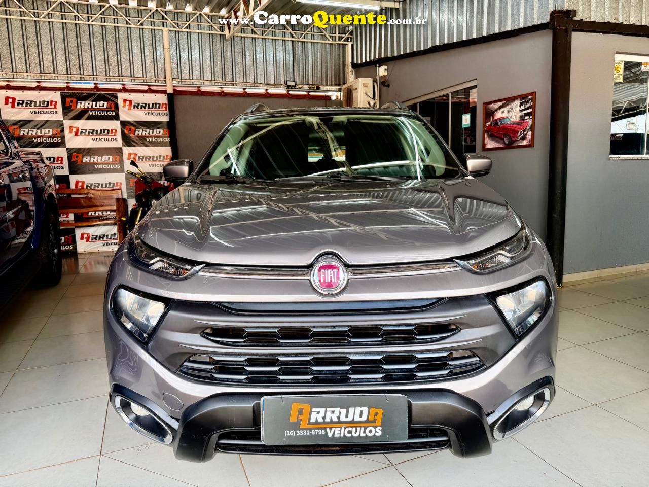 FIAT   TORO FREEDOM 1.8 16V FLEX AUT.   CINZA 2020 1.8 FLEX - Loja