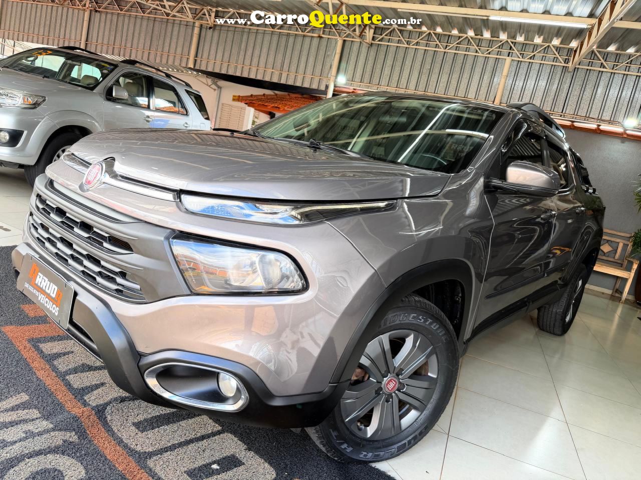 FIAT   TORO FREEDOM 1.8 16V FLEX AUT.   CINZA 2020 1.8 FLEX - Loja