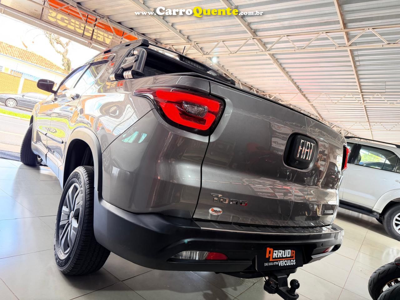 FIAT   TORO FREEDOM 1.8 16V FLEX AUT.   CINZA 2020 1.8 FLEX - Loja