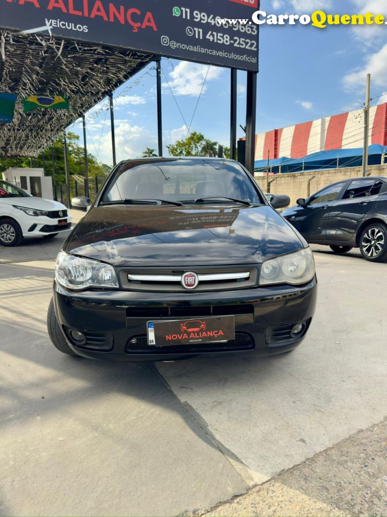FIAT   PALIO 1.0 ECONOMY FIRE FLEX 8V 4P   PRETO 2011 1.0 FLEX - Loja