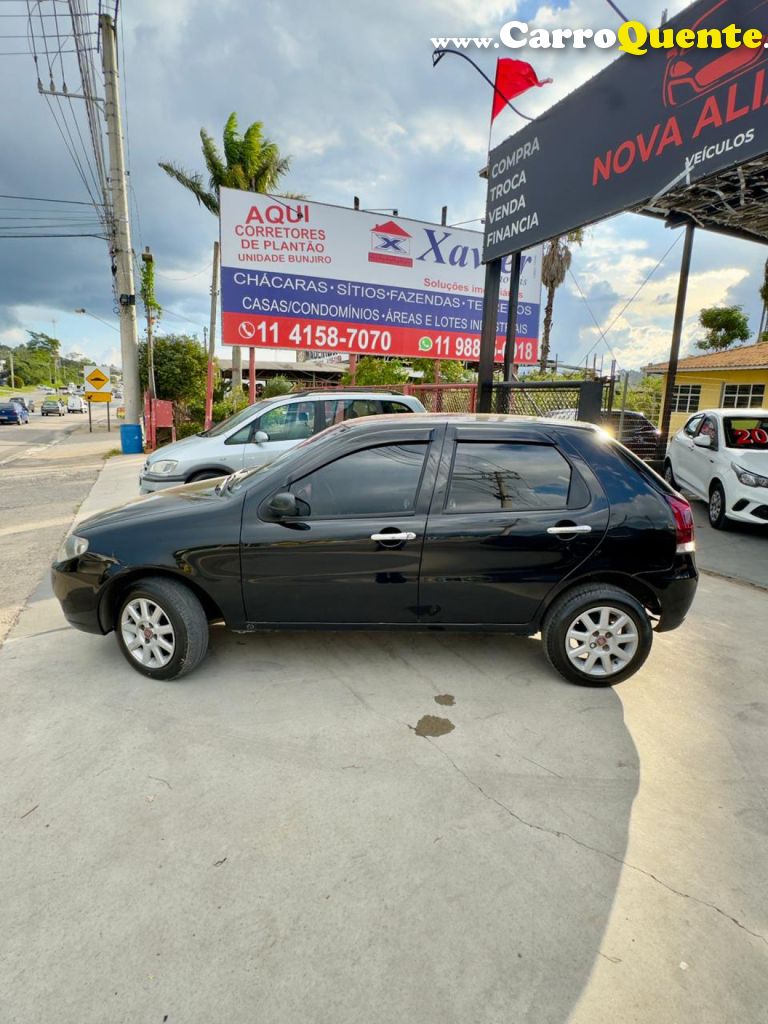 FIAT   PALIO 1.0 ECONOMY FIRE FLEX 8V 4P   PRETO 2011 1.0 FLEX - Loja
