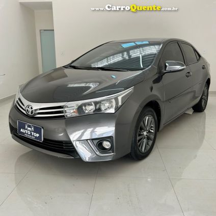 TOYOTA   COROLLA XEI 2.0 FLEX 16V AUT.   CINZA 2017 2.0 FLEX