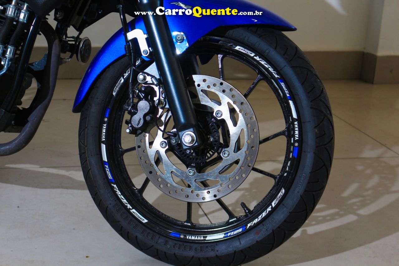 YAMAHA    FAZER   AZUL 2025 250 GASOLINA - Loja