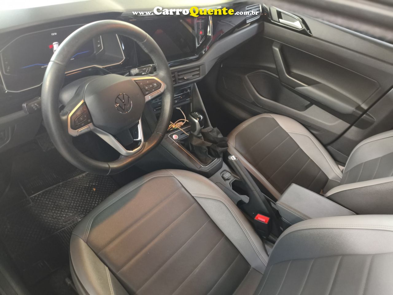 VOLKSWAGEN   NIVUS HIGHLINE 1.0 200 TSI FLEX AUT.   BRANCO 2023 1.0 FLEX - Loja
