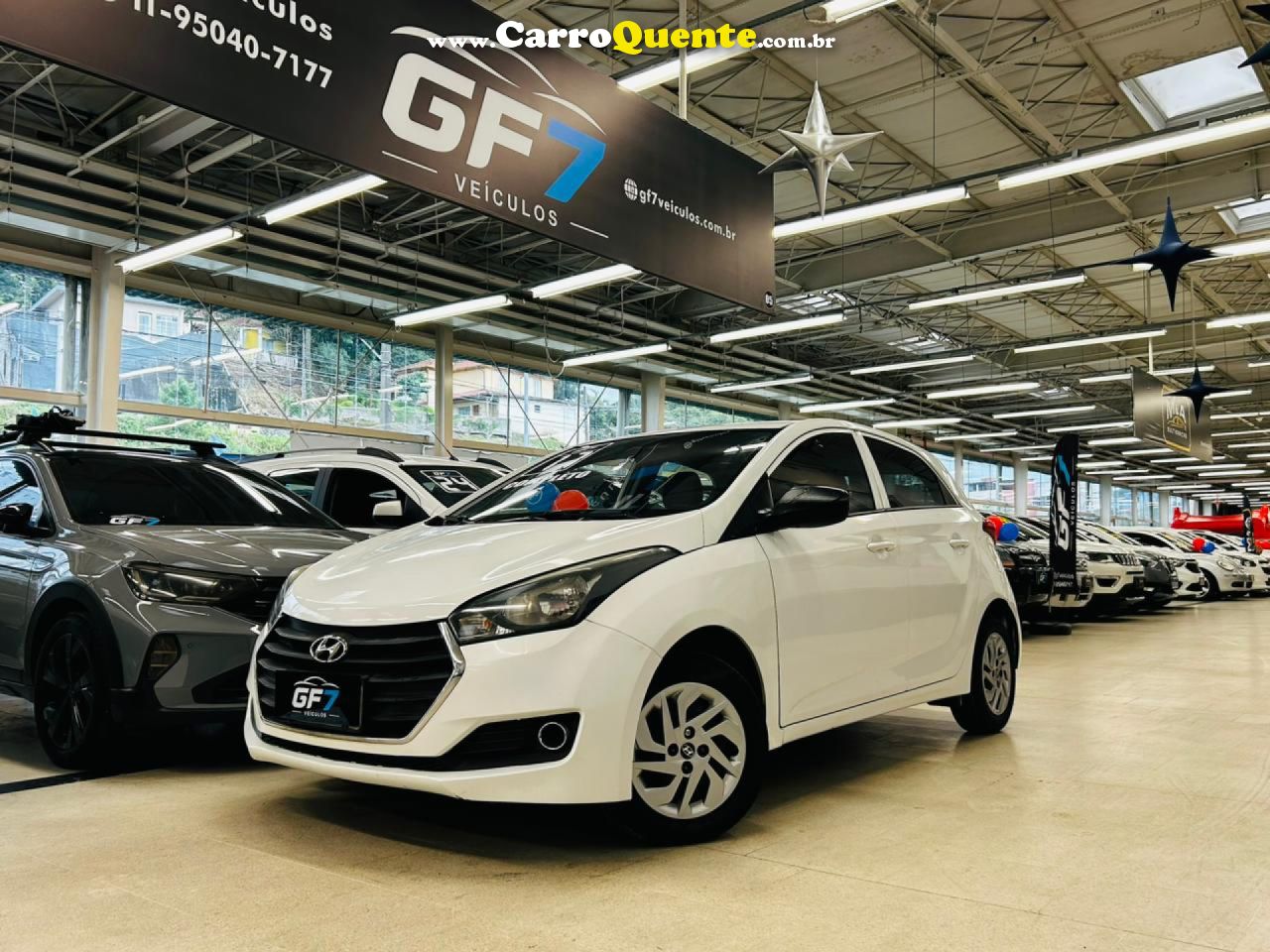 HYUNDAI   HB20 COMF.C.PLUSC.STYLE 1.0 FLEX 12V   BRANCO 2017 1.0 FLEX - Loja
