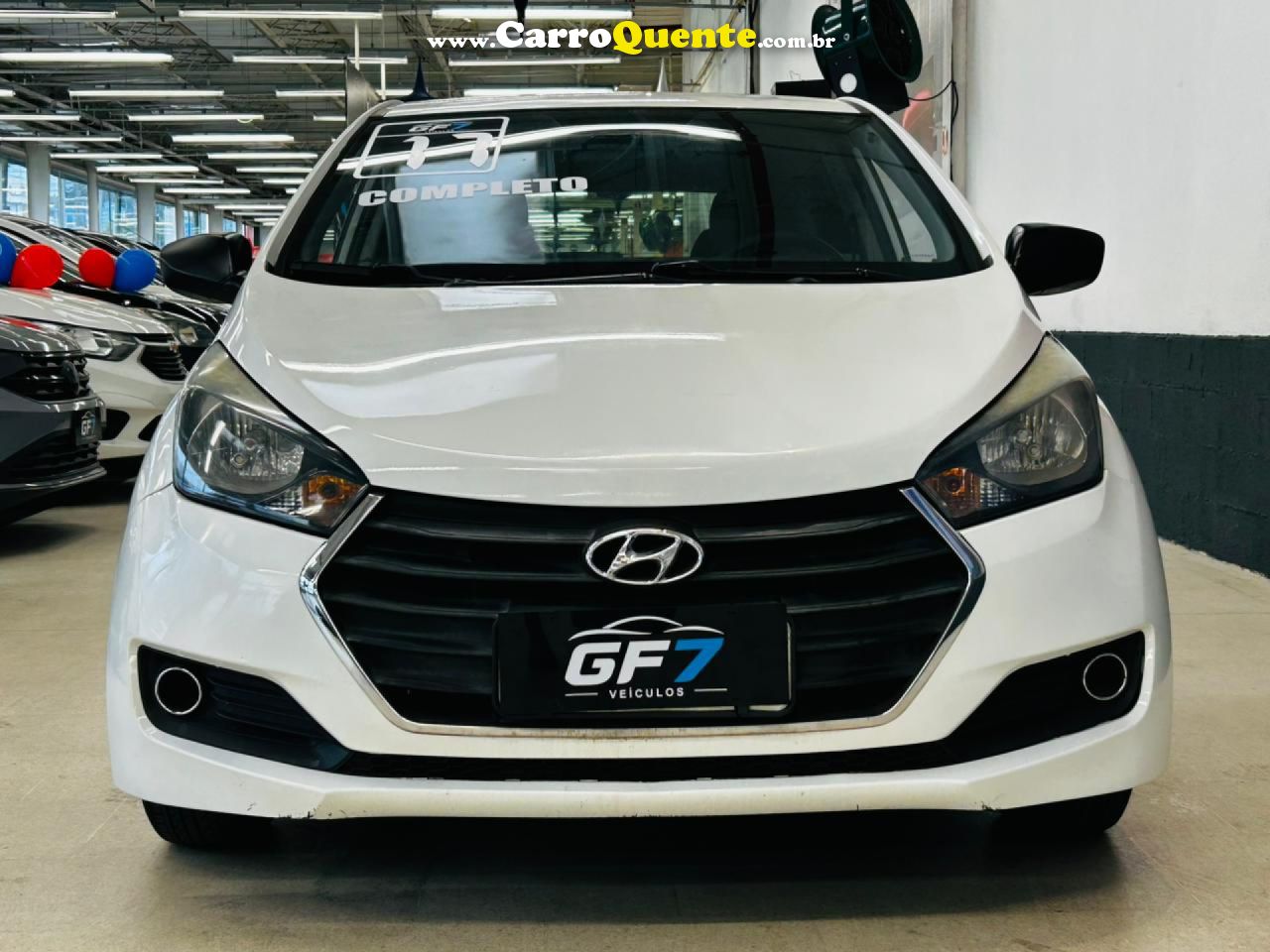 HYUNDAI   HB20 COMF.C.PLUSC.STYLE 1.0 FLEX 12V   BRANCO 2017 1.0 FLEX - Loja