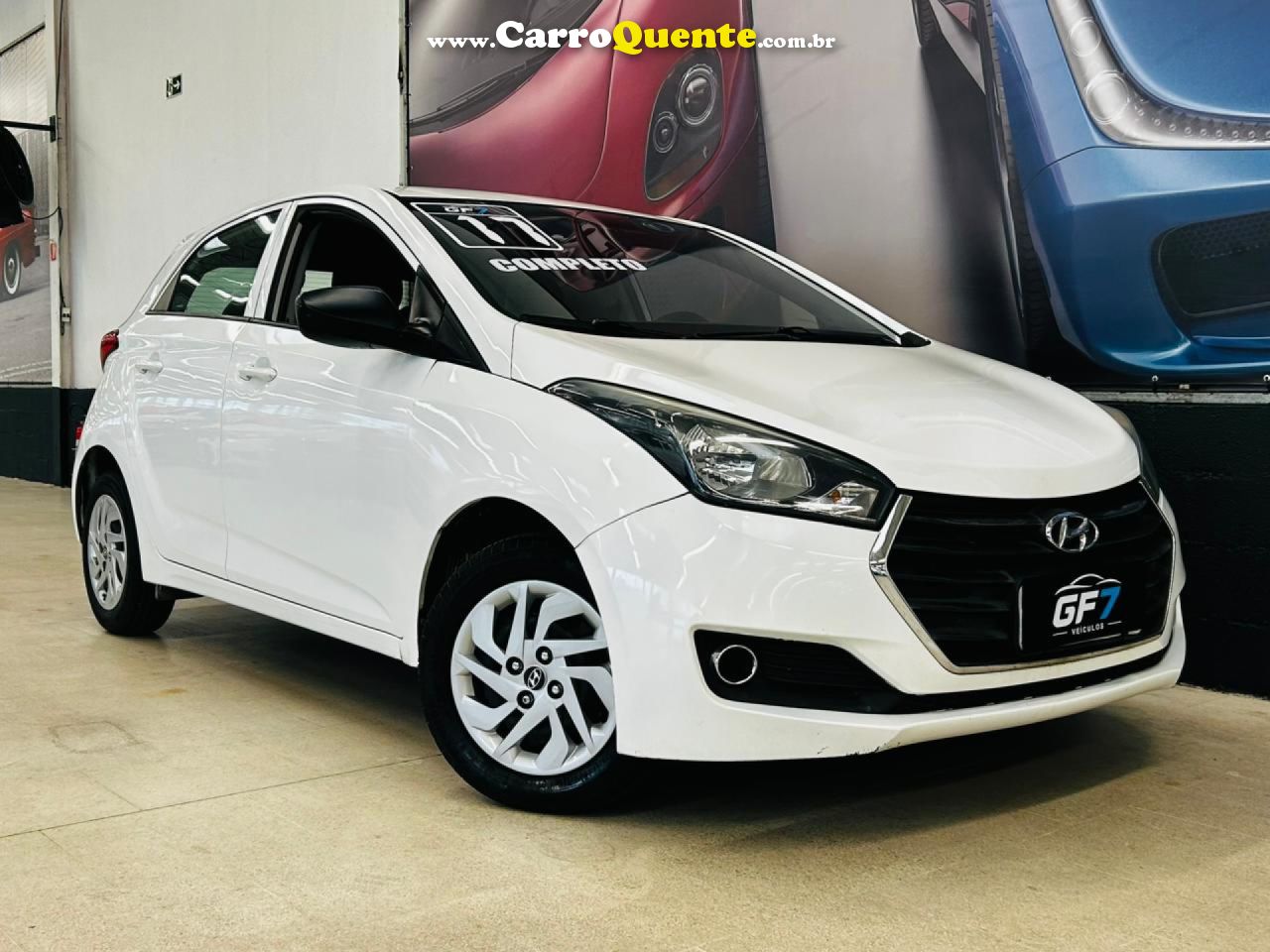 HYUNDAI   HB20 COMF.C.PLUSC.STYLE 1.0 FLEX 12V   BRANCO 2017 1.0 FLEX - Loja