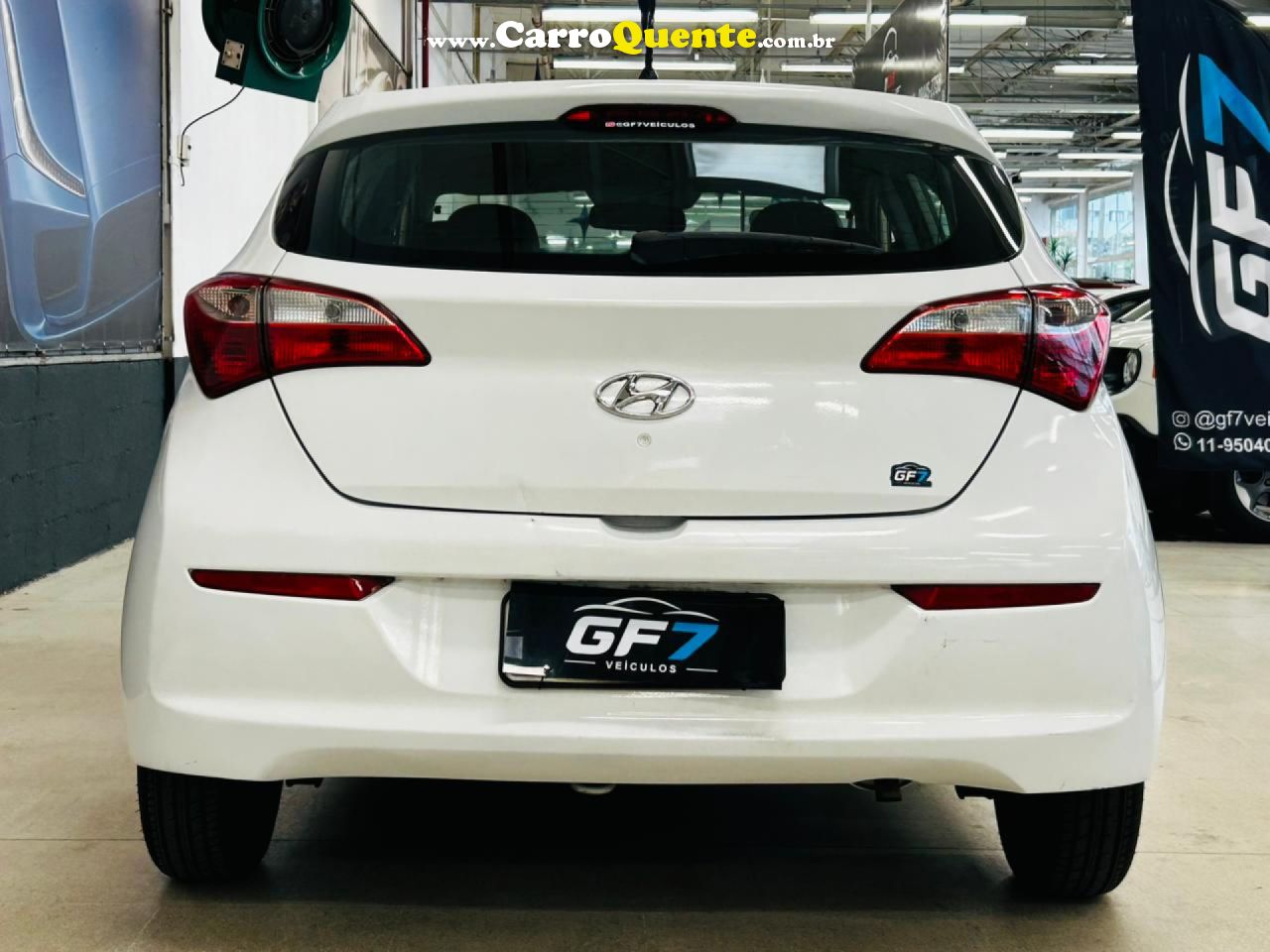 HYUNDAI   HB20 COMF.C.PLUSC.STYLE 1.0 FLEX 12V   BRANCO 2017 1.0 FLEX - Loja