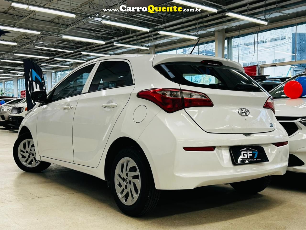 HYUNDAI   HB20 COMF.C.PLUSC.STYLE 1.0 FLEX 12V   BRANCO 2017 1.0 FLEX - Loja